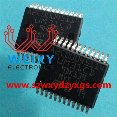 A2C00045114 UM31CD commonly used vulnerable drive chip for Fiat ECU