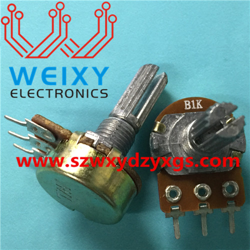 B10K commonly used potentiometer for Car audio amplifier