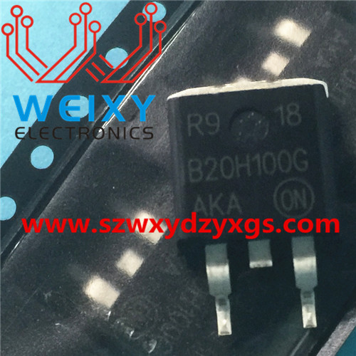 B676  commonly used vulnerable chip for excavator ECU