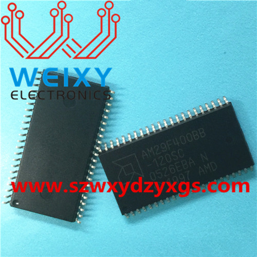 AM29F800BB-70SI  Commonly used vulnerable flash chip for automobiles