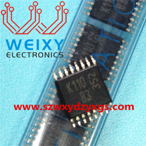 K1095  commonly used vulnerable driver chip for excavator ECU