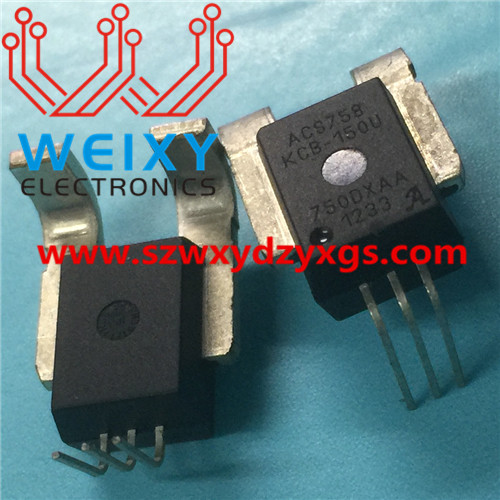 ACS758  KCB-150B  commonly used vulnerable chip for excavator ECM
