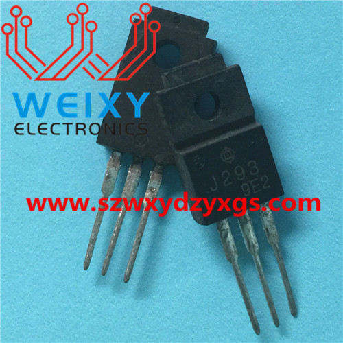 J293   commonly used vulnerable driver chips for excavator ECM