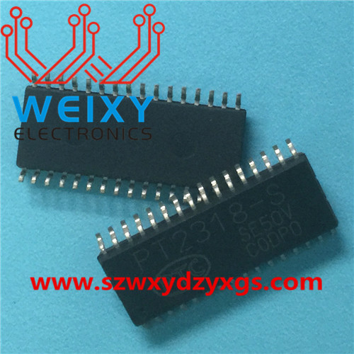 R5F1727FPU  commonly used MCU chip for Toyota airbag control unit