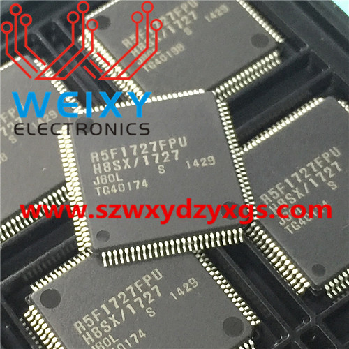 R5F61721FPV  commonly used MCU chip for Toyota airbag control unit