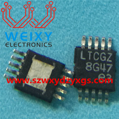 LVC08A   commonly used vulnerable driver chips for excavator ECM