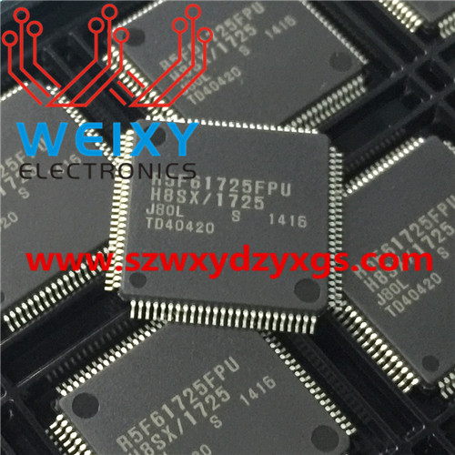 R5F61726FPU   commonly used MCU chip for Toyota airbag control unit