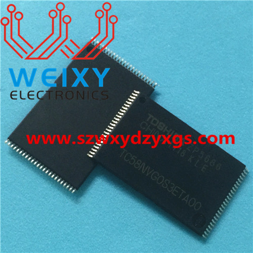 TC58NVG0S3ETA00   memory chip for mileage records of excavator