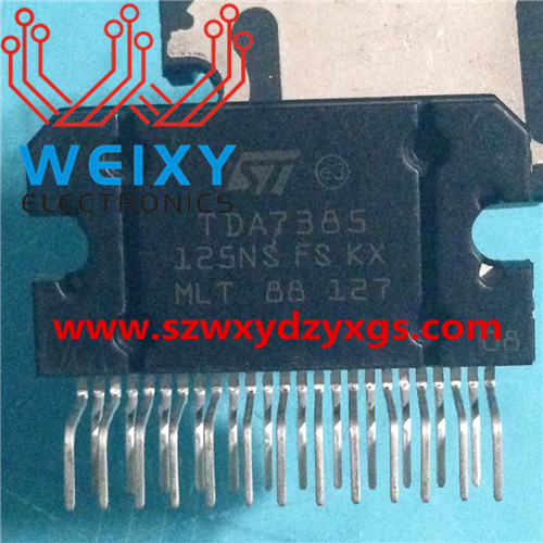 TDA7385   Vulnerable chips for amplifier of automobiles