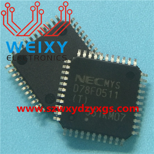 D78F0820B(A)  commonly used vulnerable MCU flash chips for automotive dashboard