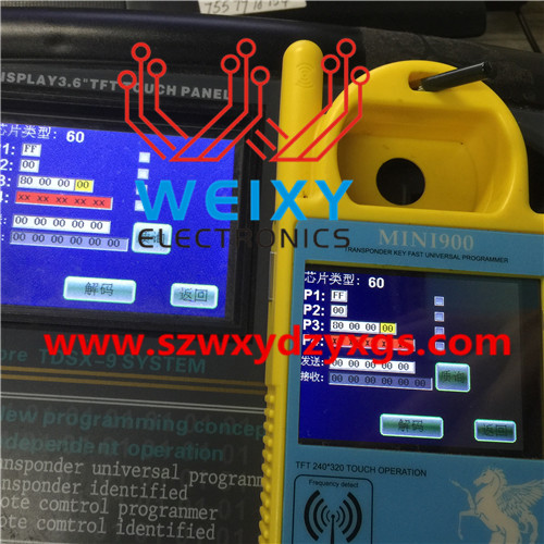 TPX3、TPX4  commonly used transponder chip for automotive key