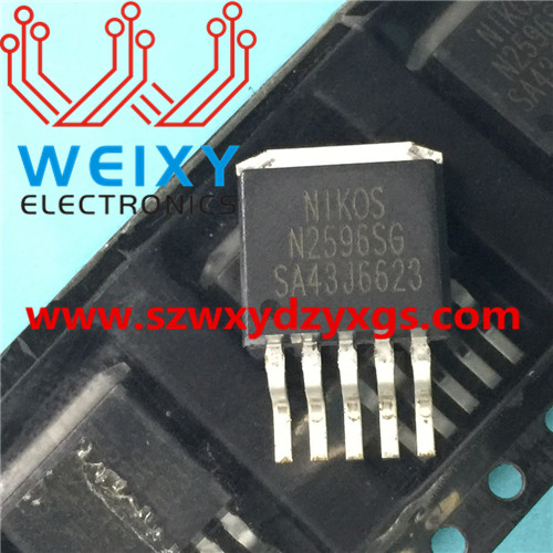 NIKOS N2596SG  Vulnerable driver IC for automotive ECU