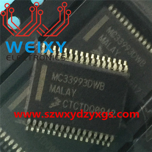 MCZ33897CEF  Commonly used vulnerable driver chip for automotive BCM