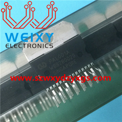 PAL002A  commonly used vulnerable chip for automotive audio and amplifier host