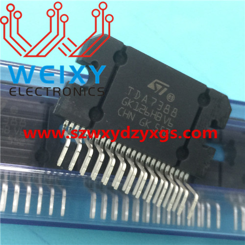 TDA7564  commonly used vulnerable chip for automotive audio and amplifier host