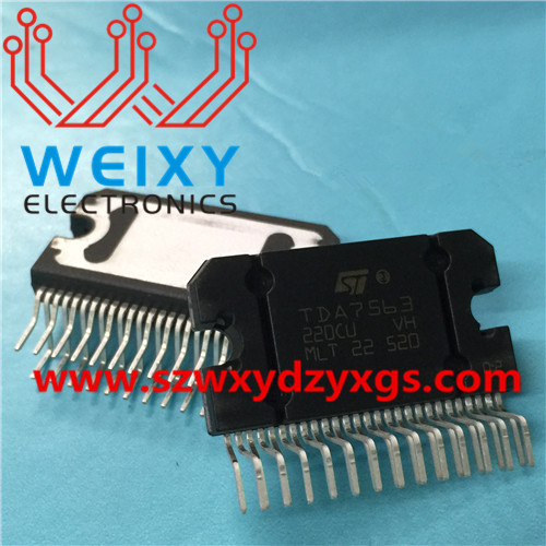 TDA8594SD commonly used vulnerable chip for automotive audio and amplifier host