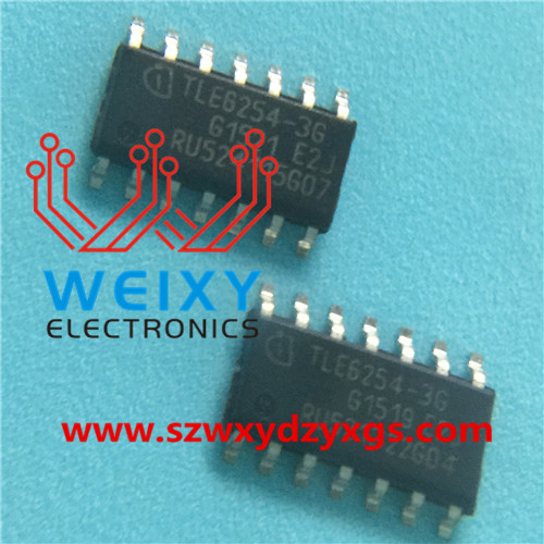 TLE6254-3G  Commonly used vulnerable driver chip for automotive BCM