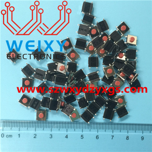 automotive key button  5X5X0.5MM