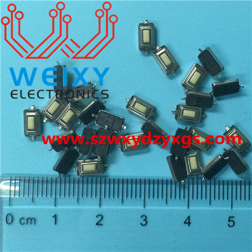 automotive key button 6X6X5MM 4PIN