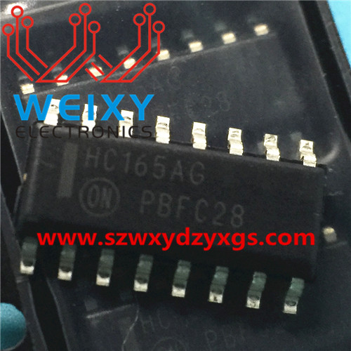 HC02A  commonly used vulnerable drive chip for Control unit module