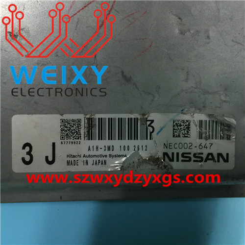 Nissan 3J A1H-3MD NEC002 ECU repair kit
