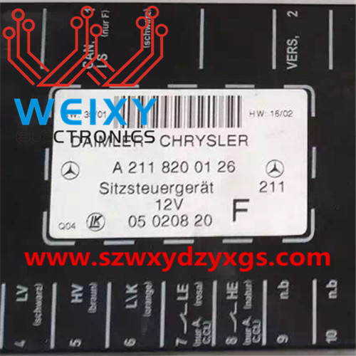 Mercedes-Benz A211 seats control units repair kit