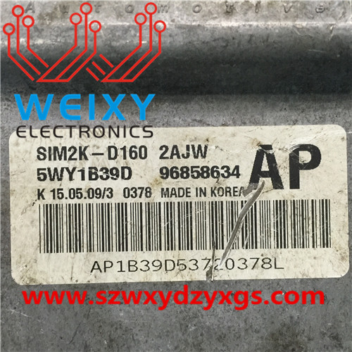 Tosca GM 96858634 ECU Repair Kit