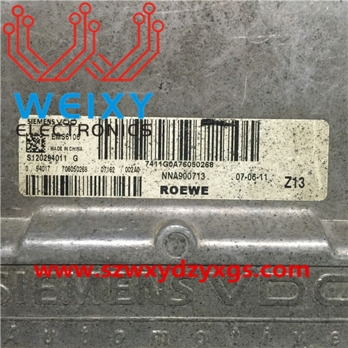 Roewe NNA900713 EMS6106 ECU repair kits