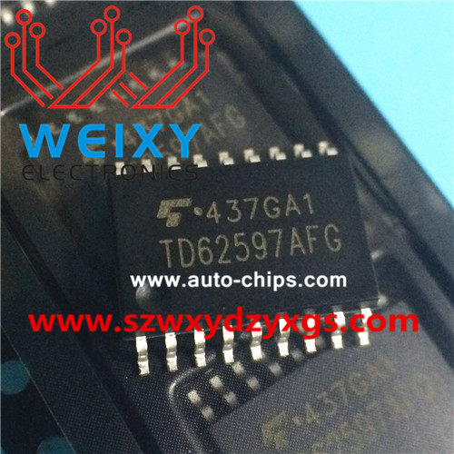 TD62597AFG Commonly used vulnerable driver chips for Excavators' ECU