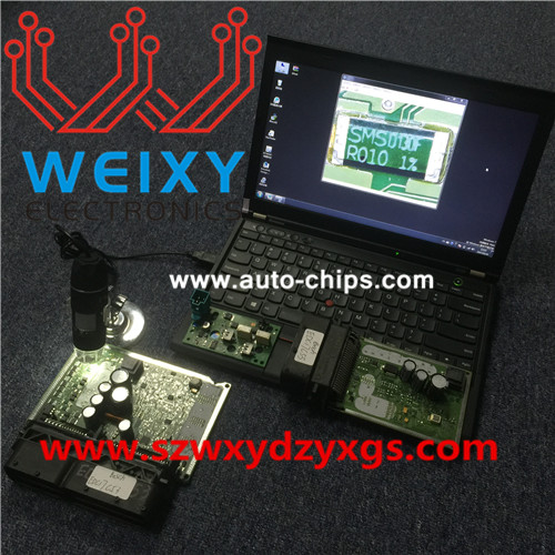 Professional electronic Microscope used for inspecting ECU IC model No and soldering work.