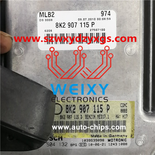 Audi A4 A5 MED17.1 8K2907115P 0261S04132 ECU repair kit