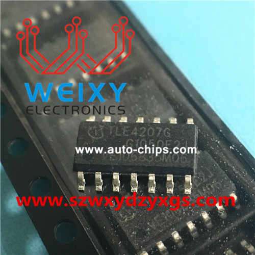 TLF80511 Commonly used vulnerable driver chips for automobiles and excavators' ECU
