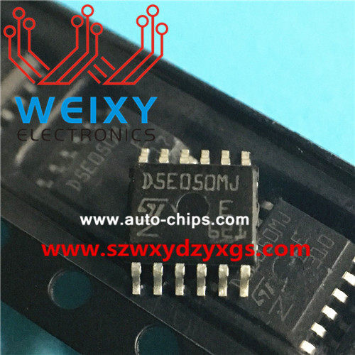 T6P10E commonly used vulnerable driver chips for truck and excavator ECM