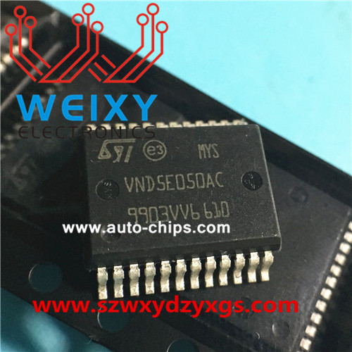 T6P10E commonly used vulnerable driver chips for truck and excavator ECM