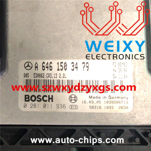 Mercedes Benz A646 ECU repair kit