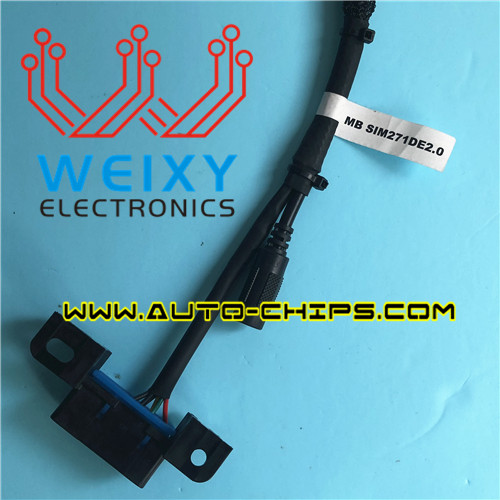 Test platform cables for Mercedes Benz SIM271DE2.0 ECU