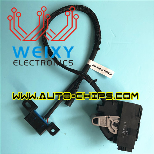 Test platform cables for Mercedes Benz SIM271DE2.0 ECU