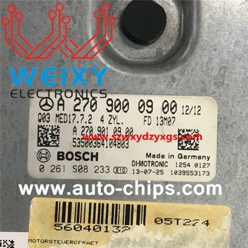 Repair kit for Mercedes Benz A270 MED17.7.2 0261S08233 ECU