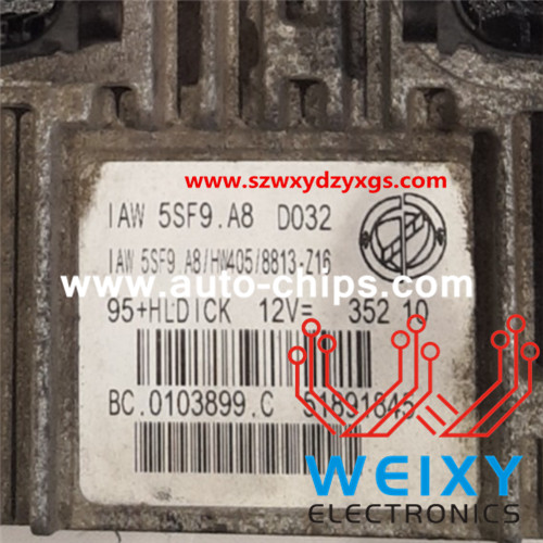 Repair kit for fiat IAW 5SF9.A8 ECU