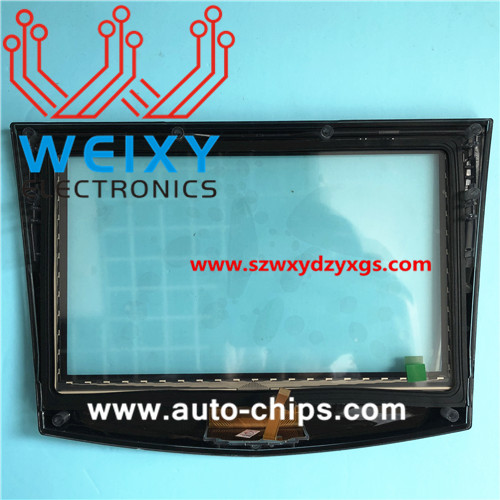 Touch screen use for Cadillac car DVD GPS navigation LCD panel Cadillac ATS-L XTS SRX CUE touch display digitizer