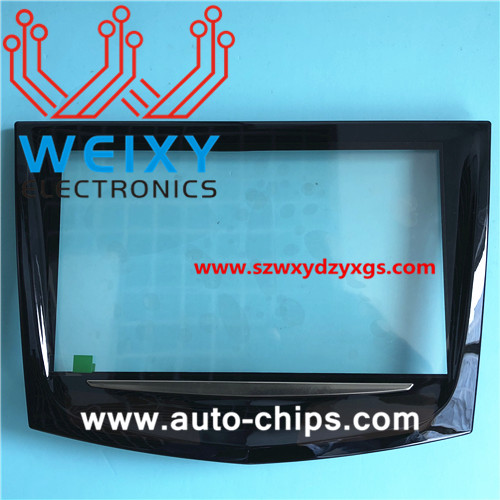 Touch screen use for Cadillac car DVD GPS navigation LCD panel Cadillac ATS-L XTS SRX CUE touch display digitizer
