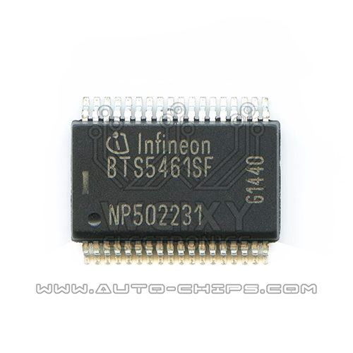 BTS5461SF commonly used vulnerable chip for automotive BCM