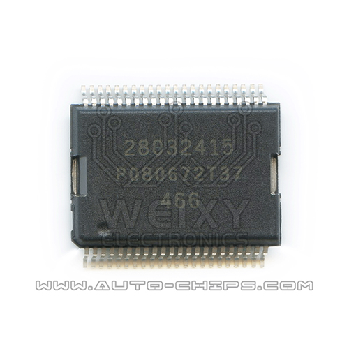 28032415  commonly used vulnerable driver chip for Delphi MT80 ECU