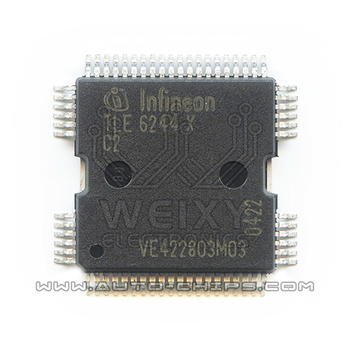TLE6244X C2 commonly used fan, solenoid valve driver chip for Mercedes-Benz 272/273 ECU