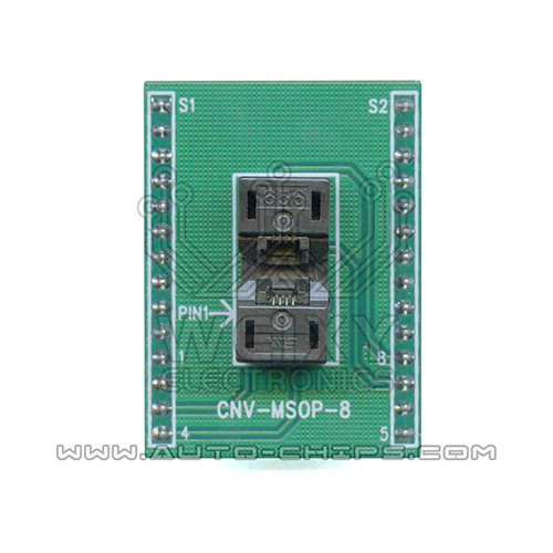 MSOP8 Adapter, Used for connect MSOP 8 EEPROM chip