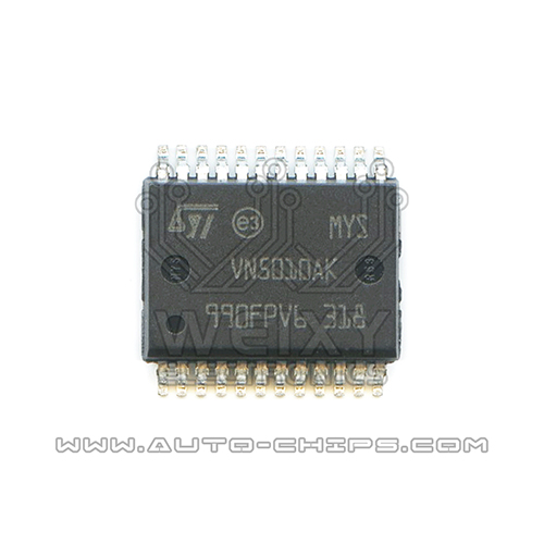 VN5010AK  commonly used vulnerable tail lamp driver IC for automotives BCM