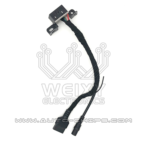 Mercedes-Benz gearbox suspension ISM module test line.  Can be used on all kinds of ISM module to refresh the data