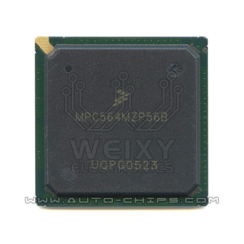 MPC564MZP56B   commonly used vulnerable MCU chip for Bosch diesel ECU