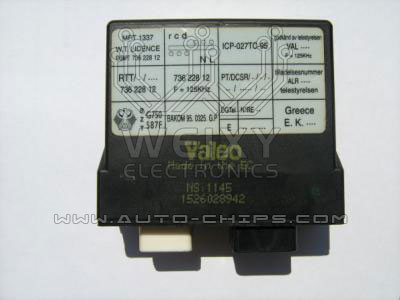TMPro2 Software module 17 – Honda, Rover immobox Valeo