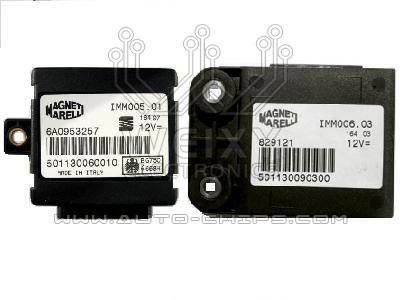 TMPro2 Software module 25 – Seat, Peugeot, Piaggio bikes immobox Marelli